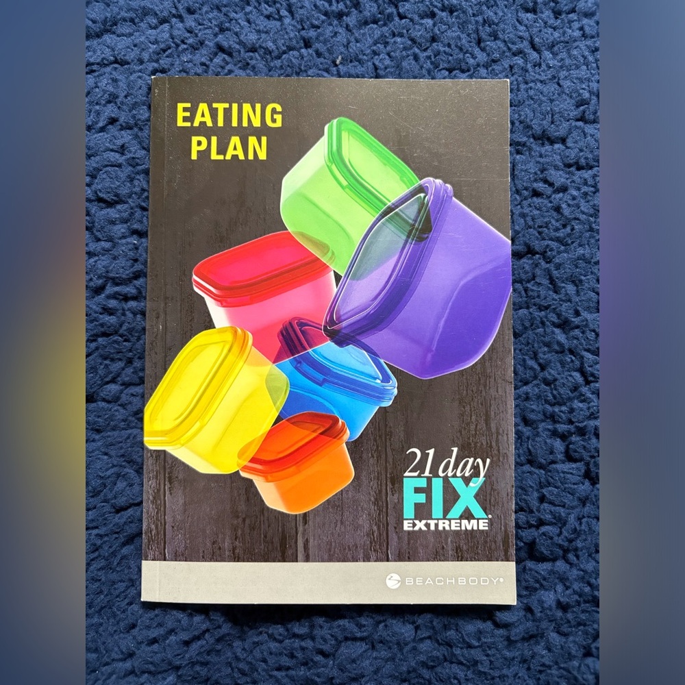 Beachbody 21 Day Fix Extreme Eating Plan Book